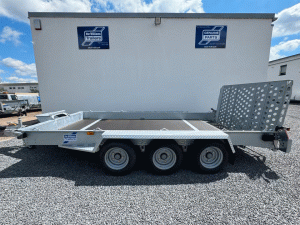 2025 GH146 Triple Axle Construction Trailer with Ramp