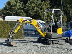 Wacker Neuson EZ17 Mini Excavator with Powertilt and 3 Buckets 1.8T