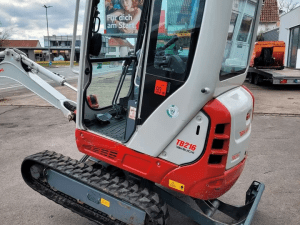 Takeuchi TB216 Mini Excavator with Cabin, NO bucket 1.8T