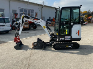 Bobcat E19 Mini Excavator with 3 Buckets and Quick coupler 1.9T