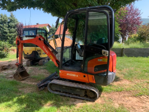 Kubota KX016-4 Mini Excavator with 3 Buckets 1.6T