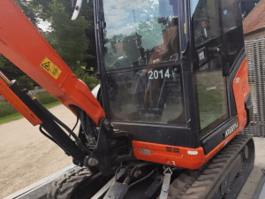 Kubota KX027-4 Mini Excavator with Trailer and 3 Buckets 2.7T