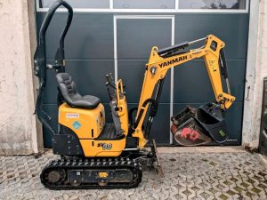 2021 Yanmar SV08 Mini Excavator with quick coupler MS01  1T