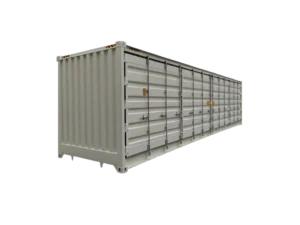 40-Foot High Cube Open Side Shipping Container (First Trip)