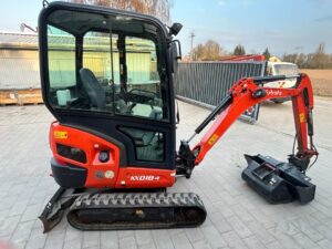 Kubota KX018-4 Mini Excavator (2019) with MS01 Quick Coupler and 3 Buckets 1.8T